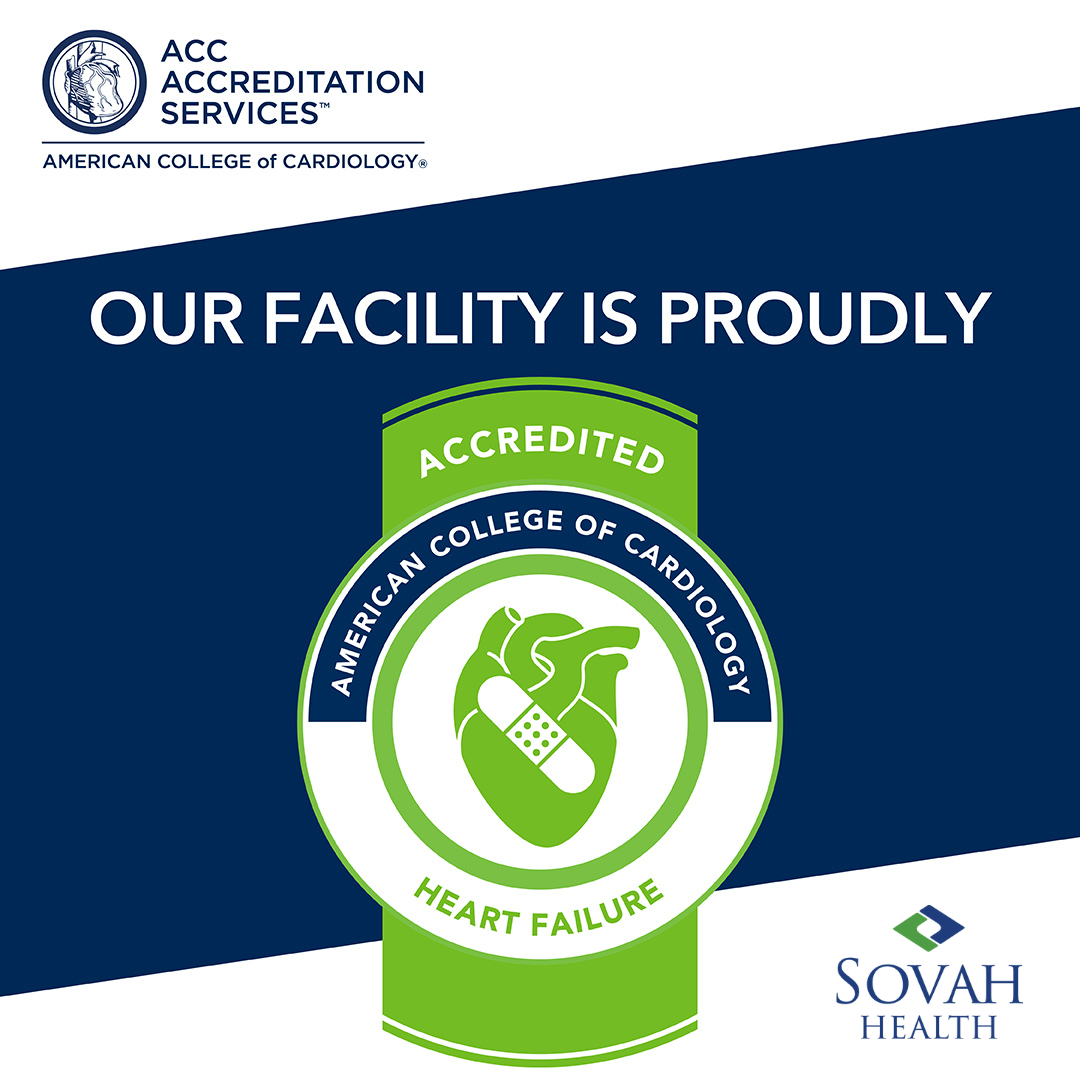 Sovah Health Heart Failure Accreditation Seal